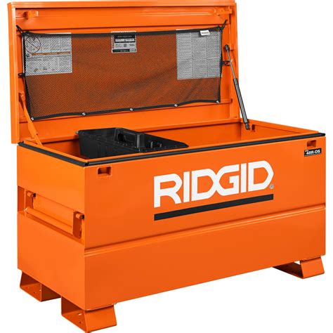 rigid steel job box|ridgid 48 x 24 storage box.